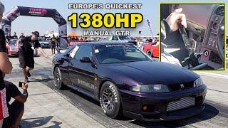 EUROPE'S QUICKEST MANUAL SHIFTING NISSAN SKYLINE - 1380HP