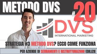 METODO DVS #20: Strategia3️⃣ Come funziona realmente il Metodo DVS per le imprese edili