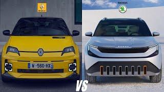 2024 Renault 5 E-Tech vs Skoda Epic: Electric Hatchback Showdown!