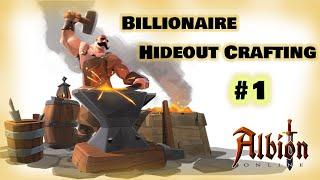 Billionaire Hideout Crafting #1 . Albion Online East