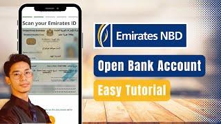 How to Open Emirates NBD Bank Account Online !