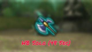 Halberd Solo (48 Sec) Ferzen Ultimate | Azuki