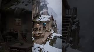 "Nature’s Retreat in Snowfall" #asmr #relax #campingvibes #nature #relaxingsounds