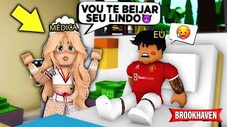 A MÉDICA mais INTERESSEIRA tentou ME BEIJAR... BROOKHAVEN RP Roblox