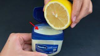 Vaseline and Lemon : Surprising Miracle Combination !  You will not believe the incredible result