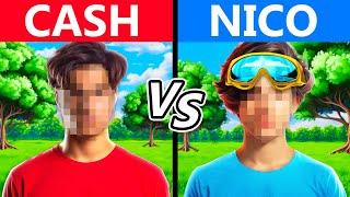 REALISTIC CASH vs REALISTIC NICO in Minecraft!