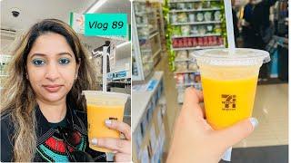 জাপান Vlog || 7-Eleven Japan Fruit Smoothie Machine | Mousumi Bangladeshi Canadian Vlogger | Vlog 89