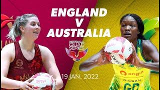 Netball Quad Series: England vs Australia Jan 19th | Netball | Kayo Sports