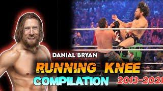 WWE Danial Bryan Running Knee Compilation 2013-2021