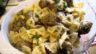 Meatball & Pasta Salad