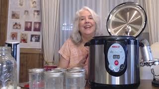 How to Water Bath Can in the Nesco Smart Canner - Step by Step