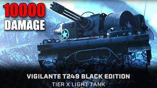 Vigilante T249 Black Edition: 10000 Damage:  World of Tanks Console