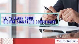 What is Digital Signature certificate I Learn about DSC I डिजिटल सिग्नेचर सर्टिफिकेट क्या है