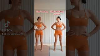Toning vs building muscle- do you know the difference? ⬇️