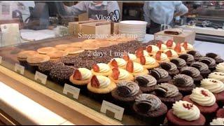 Vlog 8. Singapore short trip 2 days 1 night | 二重丸日本餐 , Plain Vanilla , Cremier , 香港云吞面