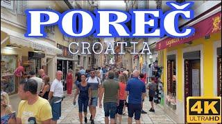 Porec Croatia, Walking Tour ( 4K Ultra HD )