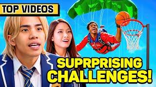 CRAZIEST REACTIONS to SUPRISING Challenges! | JianHao Tan