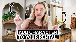 10 Ways to Add Character to Any Apartment! (EASY & AFFORDABLE Renter-friendly ideas!)