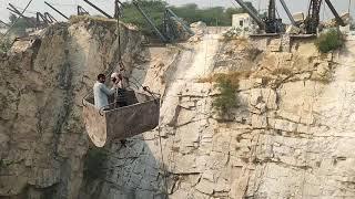 *DANGEROUS* Marble stone mines, Makrana, Rajasthan.