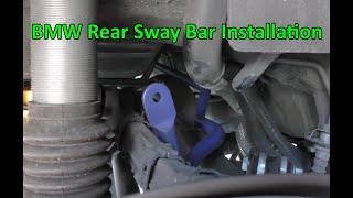 BMW F2x F3x Rear Sway Bar Installation