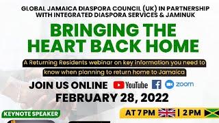 Bringing The Heart Back Home: Key Info For Returning Home To Jamaica (Webinar)