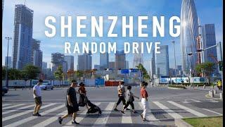 Shenzhen Downtown random drive 4K