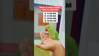 Quiz: What's the closest time to 1:00 PM? #quiz #riddle #puzzle  #reels