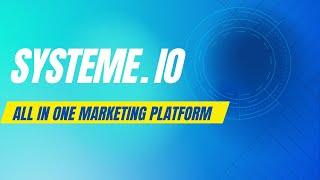 Systeme.io: A free all in one marketing platform that works!