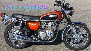 1974 Honda CB550 four episode 2 : frame, motor