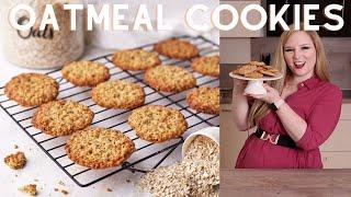 Swedish Oatmeal Lace Cookies (Havreflarn)