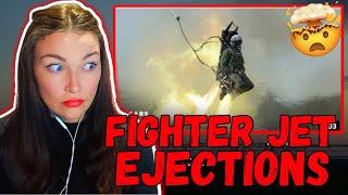 New Zealand Girl Reacts to The Death-Defying Mechanics of Fighter Jet Ejections