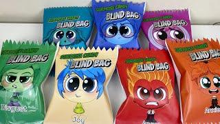 Paper DIY INSIDE OUT 2 Surprise Candies Blind Bags Unboxing| How to make Inside out blind bag