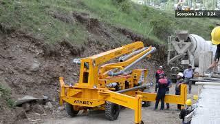 4X4 Driven Concrete Pump | Hydraulic Concrete Pump | Atabey Scorpion Series | Scorpion_T01