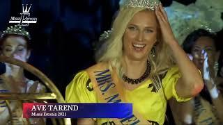 Participating and winning at Missis Estonia 2021 competition