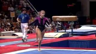 Shannon Miller - Floor Exercise - 1996 U.S Gymnastics Championships - Women