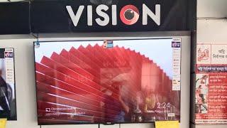 vision 4K LED TV 2022, vision field fire voice control LED TV,