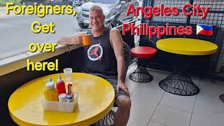 Foreigners, Get over here! Angeles City, Philippines  Walking Street!