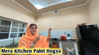 Mera Kitchen Paint Hogya  Mashallah Dekhe