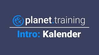 Intro - Kalender (Deutsch) | planet.training