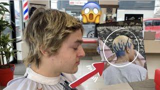 Barber ATTEMPS to DYE FLAMES in hair | Mase The Barber