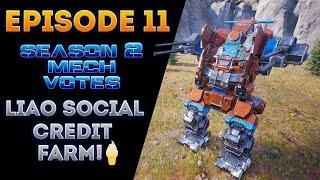 Liao Social Credit Farm!  (MechWarrior 5 Chat Votes for Mechs Season 2 Episode 11)