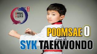 SYK Taekwondo White belt ( Poomsae 0 ) Pattern 0