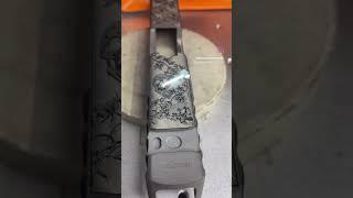 Mesmerizing Laser Footage 30 Watt Fiber Laser in Action Deep Engraving