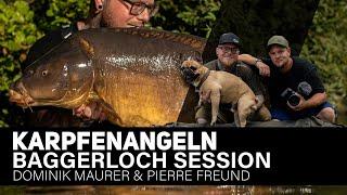 Baggerloch-Session mit Dominik Maurer & Pierre Freund I P.R. Baits I Boilie I Karpfenangeln am See