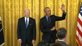 Biden e Obama juntos, de novo, por um dia | AFP