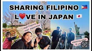 FILIPINO FAMILY IN JAPAN MEETS OLD AND NEW JAPANESE FRIENDS