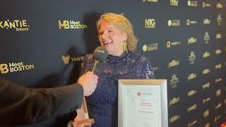 Marja Bouwmeester (Sunair Vakanties) winnaar Vakantie Award 'Sales Person of the Year' 2025