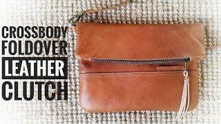 Buffalo Jackson Trading Co - Madison Leather Crossbody Foldover Clutch/Purse - Unboxing!