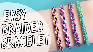 How to Make Braid Friendship Bracelet | Macrame Tutorial