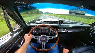 1966 Ford Mustang Fastback GT350 Hertz Evocation Manual - POV Test Drive | Fully Restored